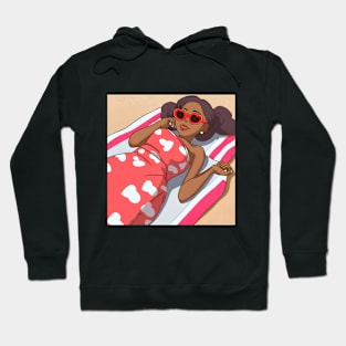 beach girl Hoodie